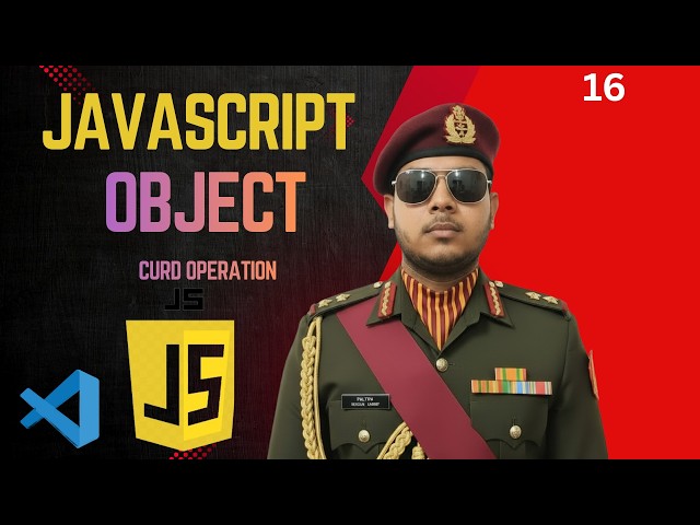 JavaScript Objects  CRUD Operations & Examples theory code