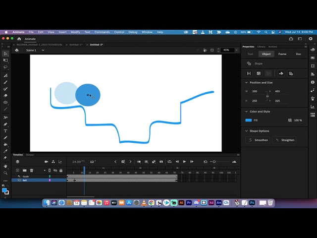 Adobe Animate - How to Create and Use Guides and Guide Layers