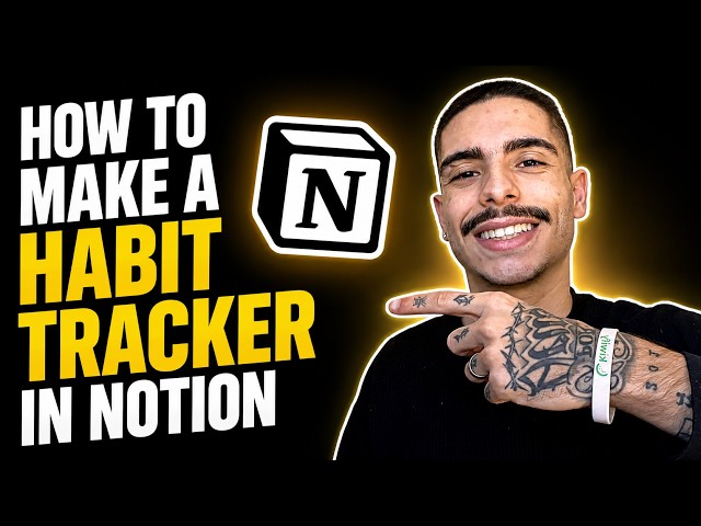 HOW TO MAKE A HABIT TRACKER IN NOTION (STEP-BY-STEP GUIDE 2026)