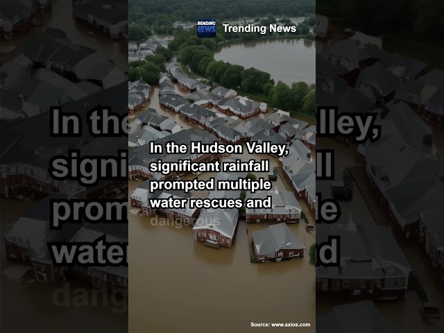Breaking Update—Severe Weather Alert: Flash Floods Wreak Havoc Across the Northeast! #trending