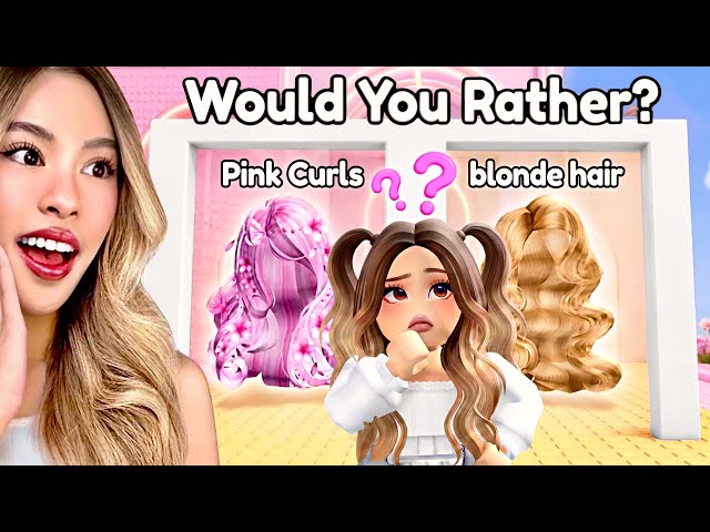 ROBLOX WOULD YOU RATHER: FASHION OUTFIT TOWER (OBBY)