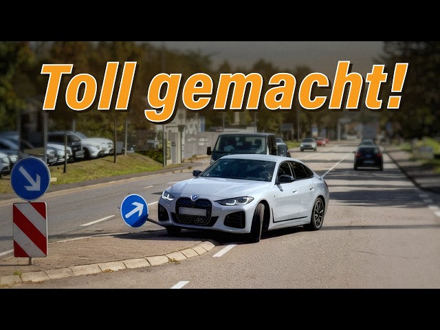 BMW-Fahrer räumt Verkehrsinsel ab, heftiger Unfall & irre Motorradfahrer! | #GERMAN #DASHCAM | #377