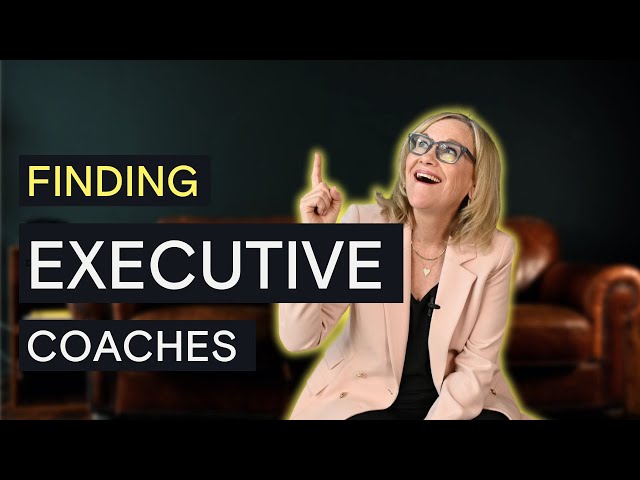 How to Find an Executive Coach