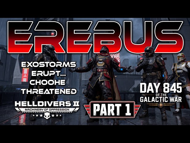 EREBUS | Diamond’s Birthday Dive & The Shadow Front | Helldivers 2 Live