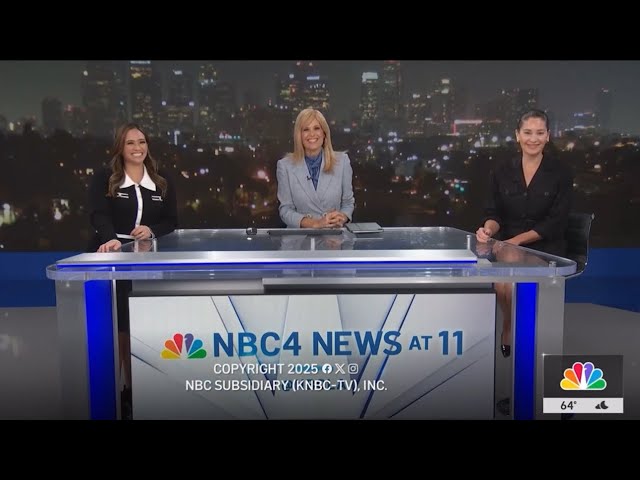 KNBC | NBC 4 News at 11pm - Open and Close - October 31, 2025