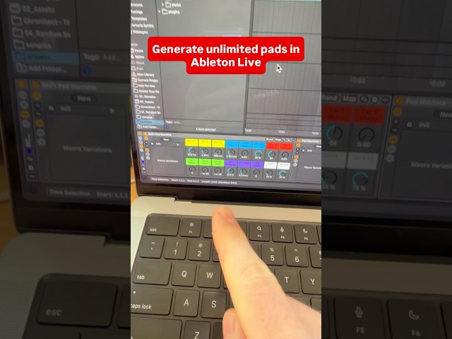 Generate unlimited pad sounds in Ableton Live!