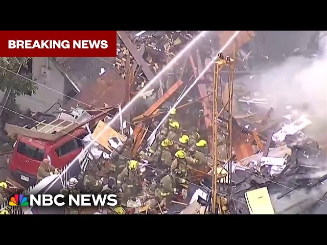 At least 11 people unaccounted for after explosion at apartment building in Dallas