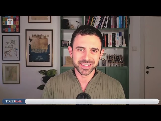 “October 7th Killed the Two-State Solution” | Eylon Levy on Times Radio (8 Sept 2026)