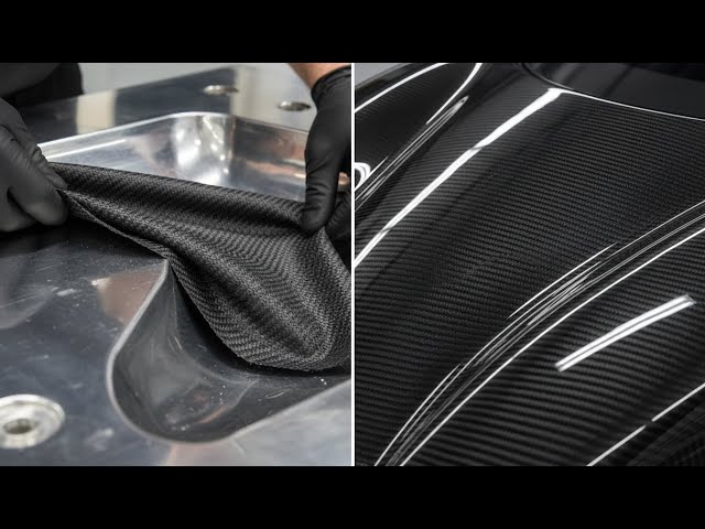 Carbon Fiber Fabric into Monocoque: Production Process