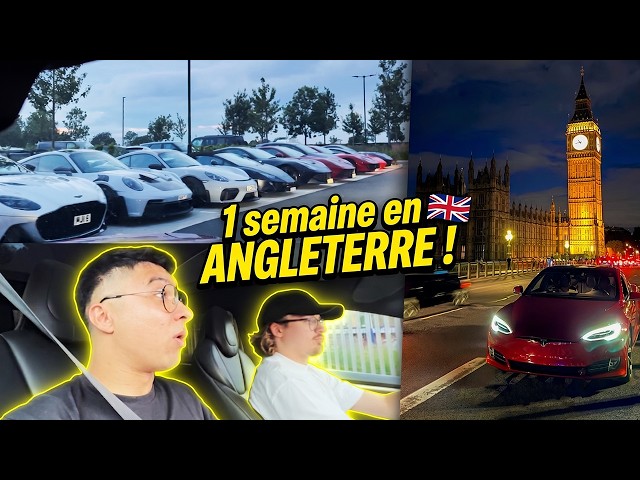 1 WEEK IN ENGLAND WITH Piersse! Automotive Paradise! 🏎️