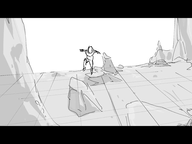 rough parkour 2d animation /sakuga practice