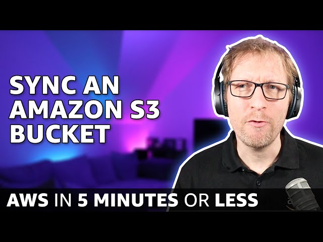 Sync an Amazon S3 Bucket to a local folder // How to upload and download S3 buckets with the AWS CLI