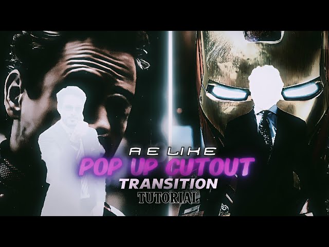 AE Like Pop Up Cutout Transition Tutorial |Capcut