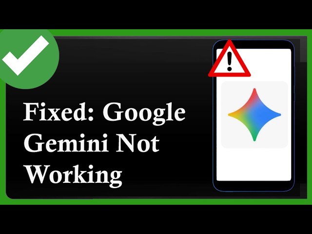 Can't Open Gemini App? Fix Google Gemini Not Working on Android Easily! | Android Data Recovery