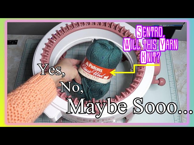 Sentro, Will this yarn Knit?/ Eps. 3/ Patons Classic Wool Worsted
