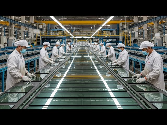 Inside Glass Factory: Molten Glass PERFECTION! SHOCKING!