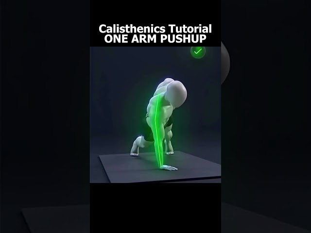 One Arm Push-Up Tutorial 💪 Learn This Calisthenics Skill Step by Step!