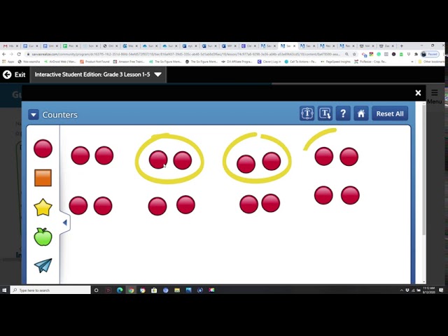 Envision Grade 3 Lesson 1-5 Division: How Many Equal Groups