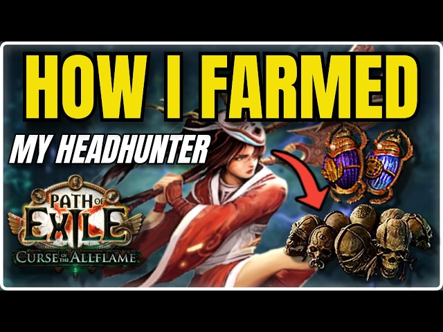 The strategies I used to farm Headhunter Day 1 - Path of Exile 1