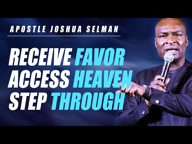 THIS GRACE CALLED FAVOUR WITH APOSTLE JOSHUA SELMAN (KOINONIA SUNDAY SERVICE)
