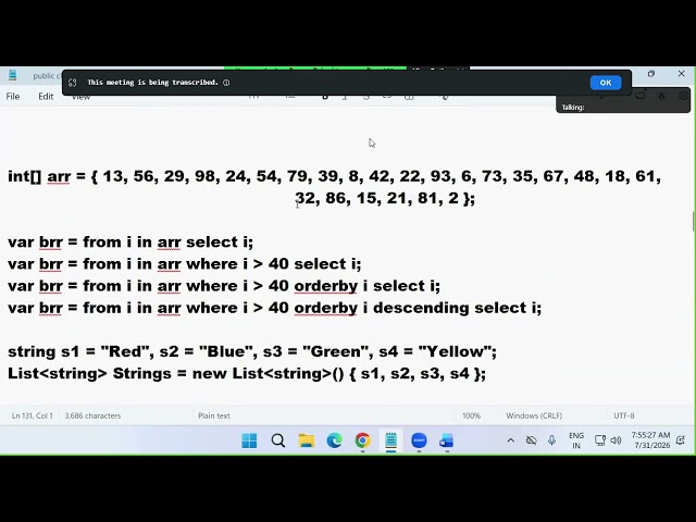.Dot Net Full Stack - 01