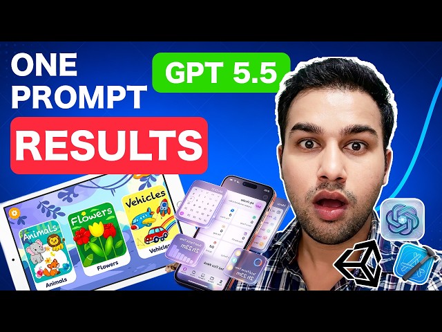 I Built Production-Ready iOS & Android Apps + Unity Games Using GPT-5.5 + MCP (Full Tutorial)