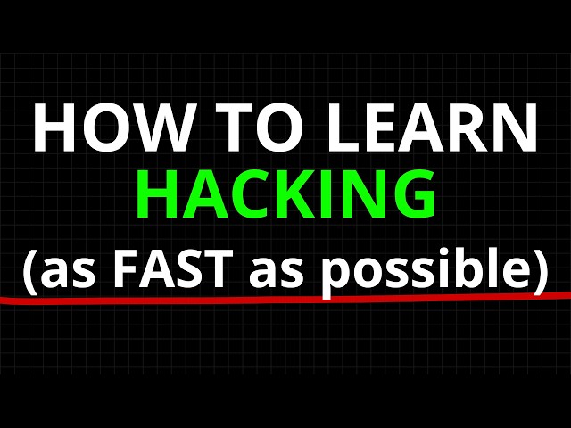 How To Learn Hacking (Don't Make This Mistake)