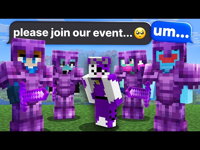 I Joined Every Minecraft Event I Could Find For 7 Days Straight