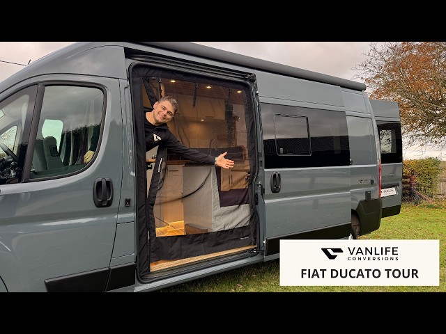Luxury Off-Grid Fiat Ducato Conversion | Full Van Tour of Our Normad Camper