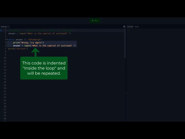 National 5 Software Development - Conditional Loops