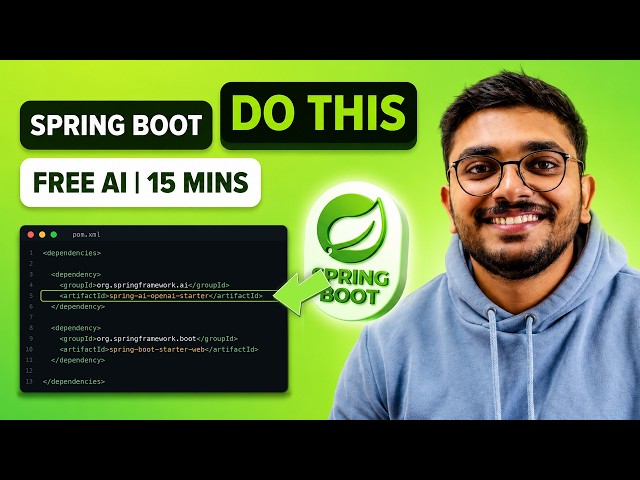 Add AI to Your Spring Boot App in 15 Minutes (Free — No Credit Card)