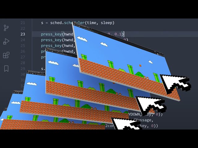 How To Send Inputs to Multiple Windows / Minimized Windows with Python. Or Die Trying