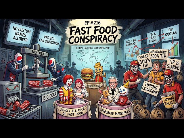 🔴TMN #216 Coke-cola Conspiracy - Shake Shack Tipping Scam - McDonalds Weddings - Kungfu Dating