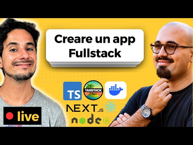 Crea una Fullstack App moderna da ZERO: TUTORIAL + REPO 🔥