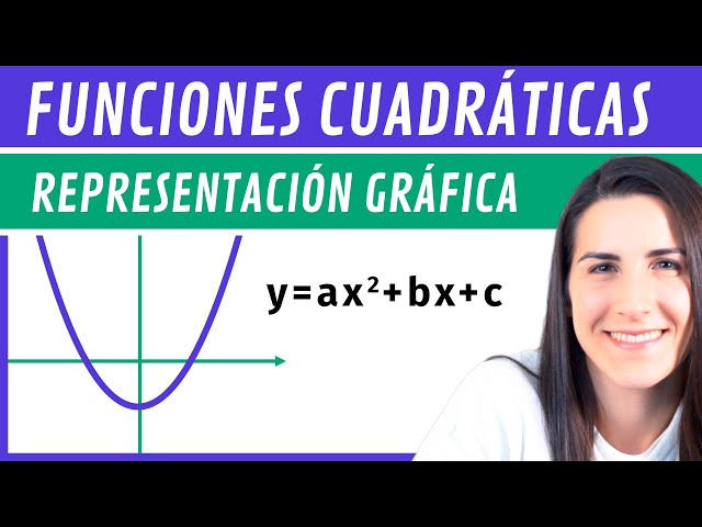 Funciones CUADRÁTICAS 📝 Vértice, Puntos de Corte con los ejes y Representación