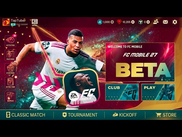 FC 27 MOBILE BETA (FOR ANDROID) FC MOBILE 27 CUSTOM CUP - EA FC 2027 UPDATE FIFA 16