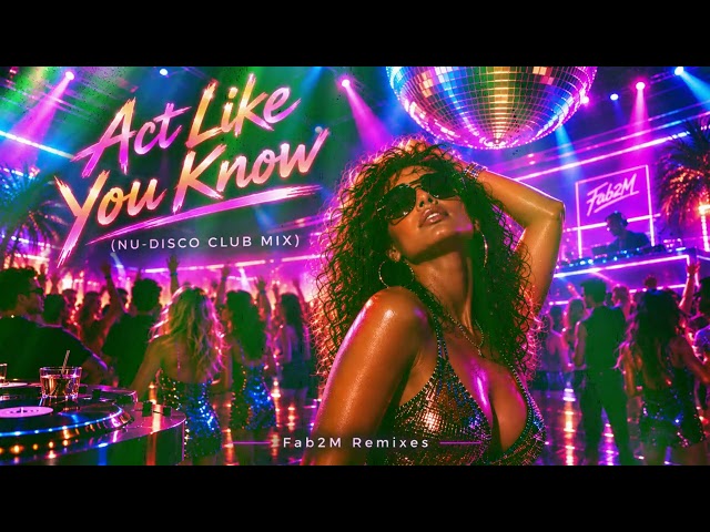 Act Like You Know (Nu-Disco Club Mix)