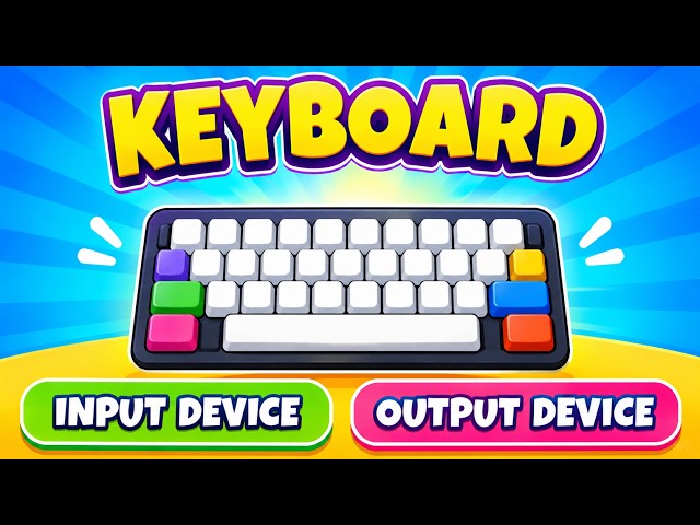 Input and Output Devices of a Computer Quiz | Guess the Input & Output Device! | Quiz Time