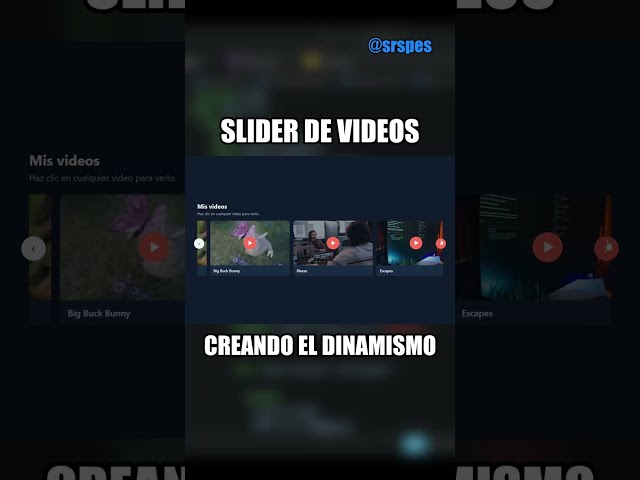 Create this video slider's functionality from scratch with JavaScript