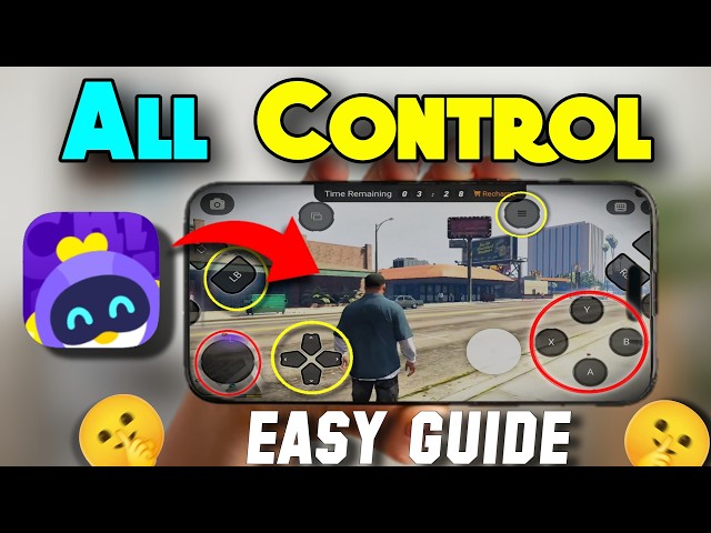 Chikii app me GTA 5 ko kaise Control kare 2025 (Beginner friendly) 🥳🥳 || Game Guide