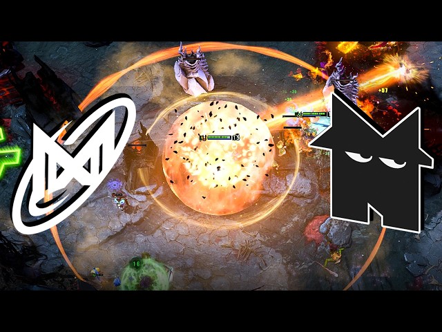 FIRST LARGO MID IN PRO DOTA 2 - NIGMA vs NEW TEAM NEMESIS - WTF JUST HAPPENED? 1win Essence I Dota 2