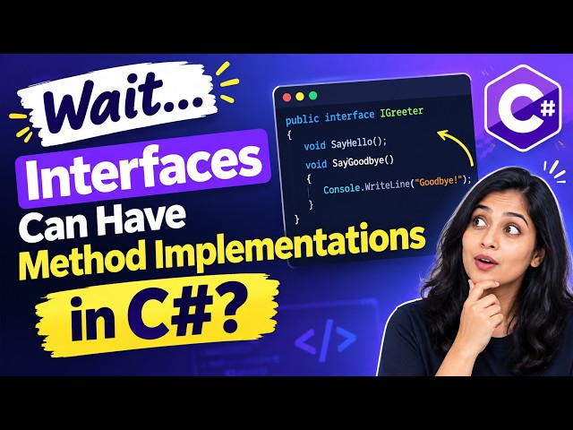 Wait… Interfaces Can Have Method Implementations in C#? 🤯