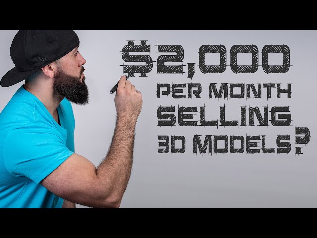 Passive Income for 3D Artists: Making Money Online Selling Your 3d Models