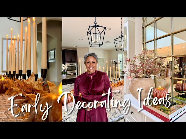 Easy Fall Entryway Decorating Ideas | 3 Different Styles
