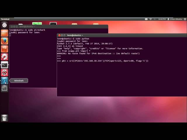 SYN Port Scanning with Python