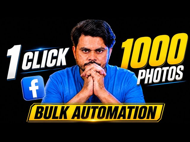 Photo Automation Full Course | Bulk Image Creation with AI | Create 1000s of Images