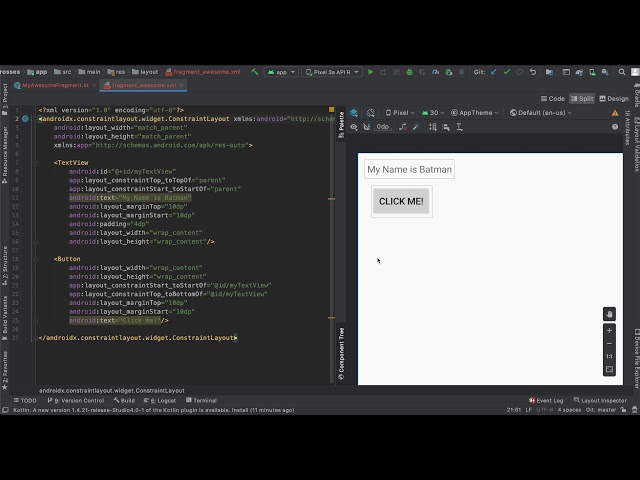 Android - Constraint Layout Basics