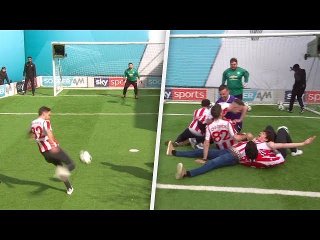 Stoke City fans break Soccer AM volley challenge record!!!