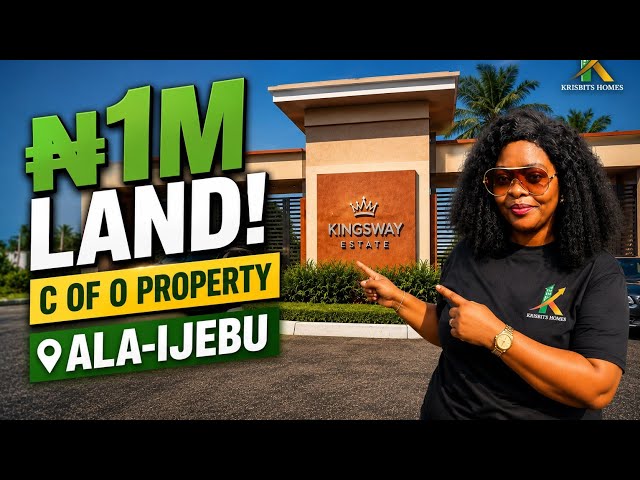 Buy Land in Ogun State Ala-ijebu  | Own a Plot with N1M initial Deposit 