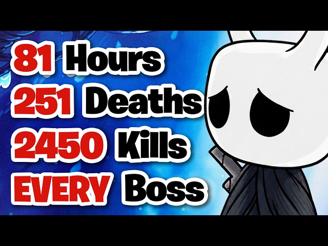 I 112%'d Hollow Knight... It Destroyed Me.